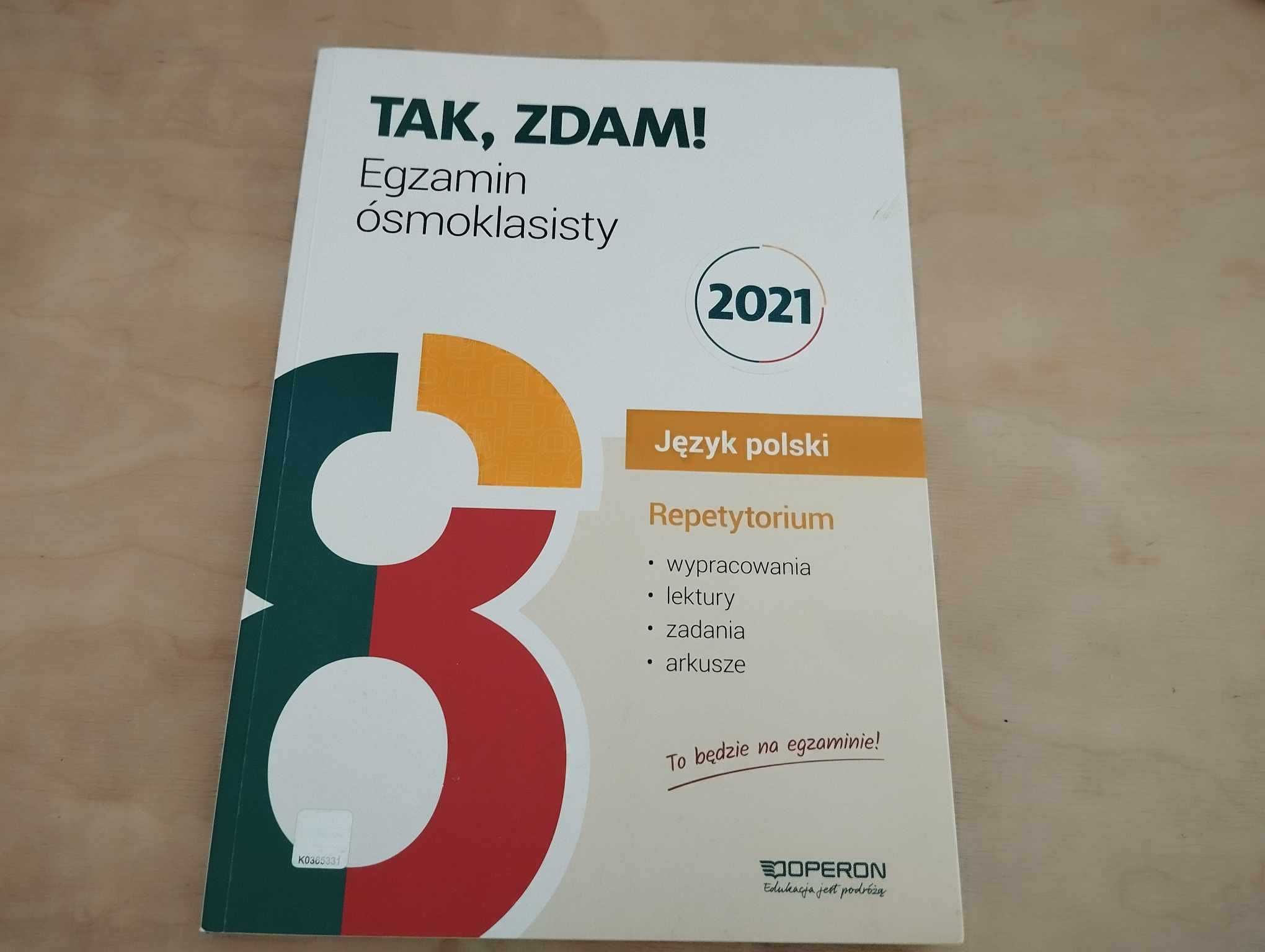 Repetytorium do języka polskiego na egzamin ósmoklasisty