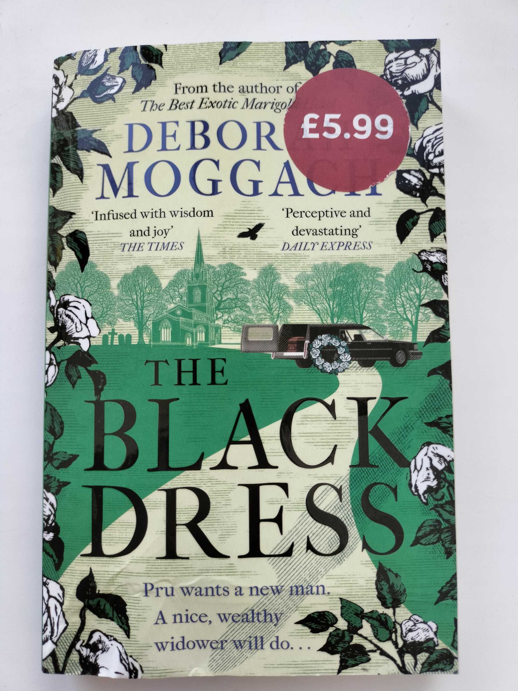 The black dress Debora Moggach