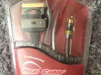 Professional кабель SCART / S-Video. Real Cable, Франция. 24K Gold