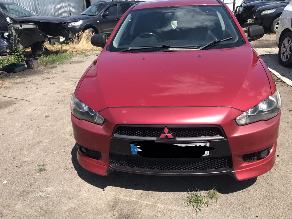 Бампер передній задній Лансер Х Mitsubishi Lancer X Седан Хечбек