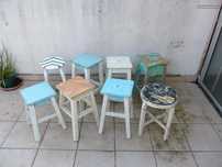 Bancos em madeira Vintage, 20€ cada