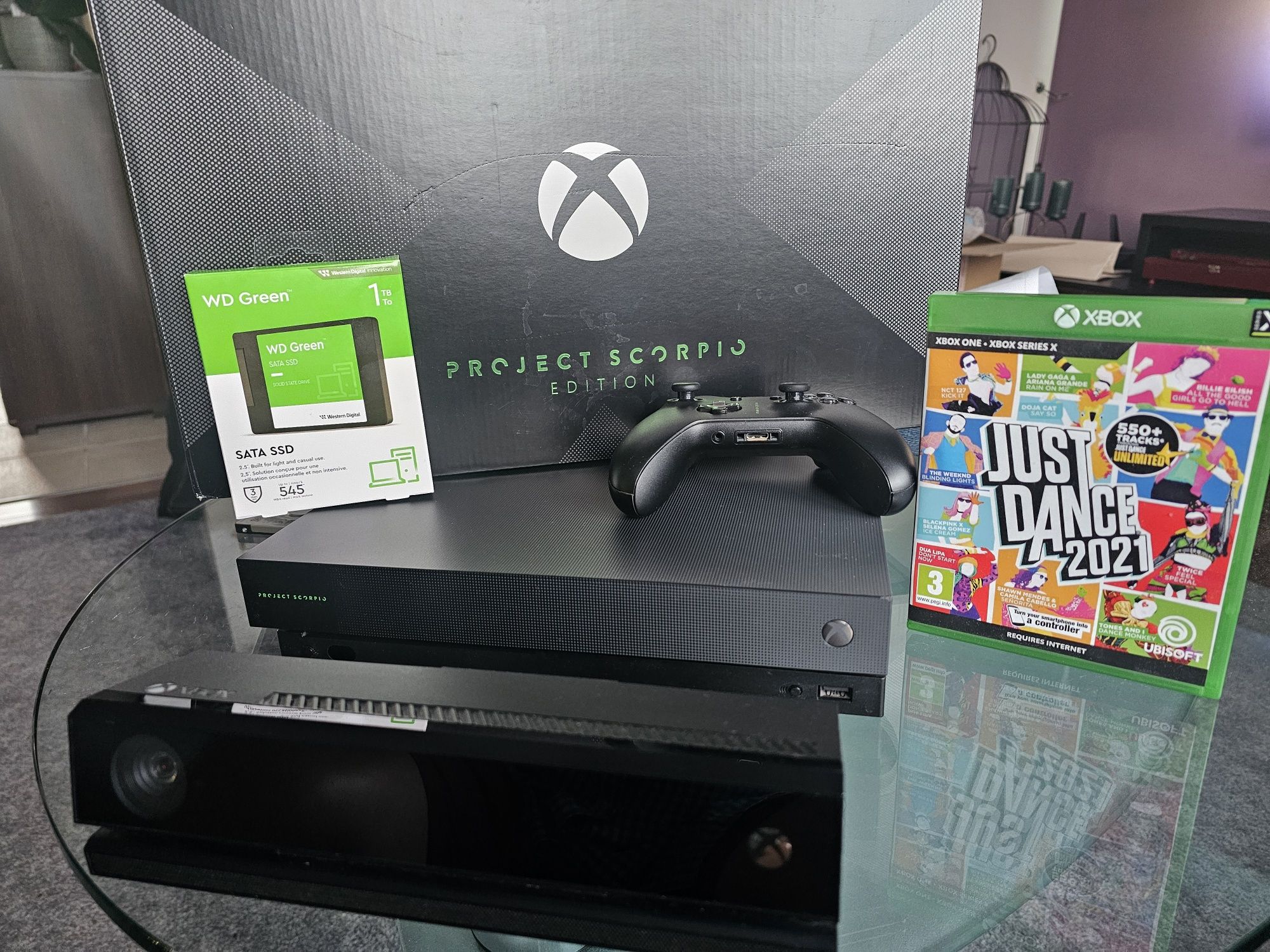 Xbox One X 1TB SSD Project Scorpio Kinect