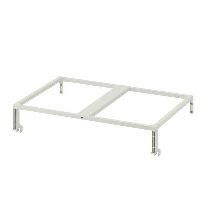 Ikea HÅLLBAR, Rama wspier do kosza na segreg, biały, 60 cm