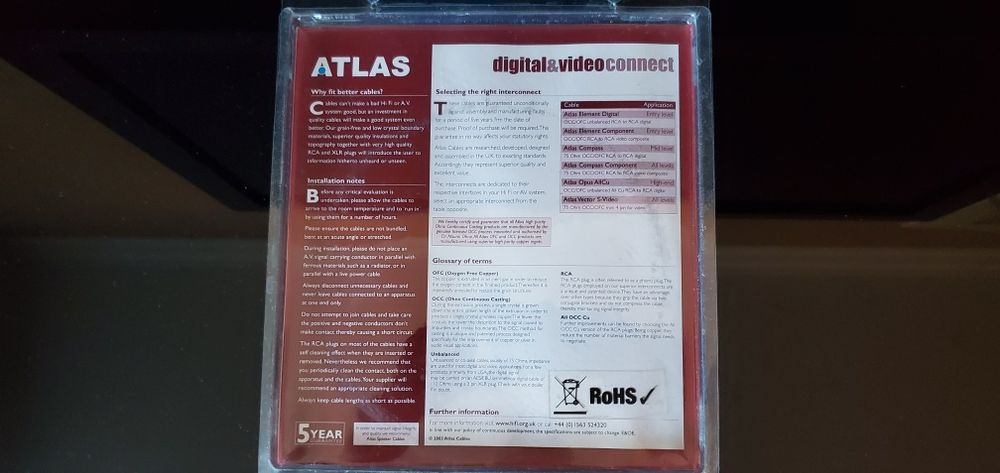 кабель Atlas hdmi silver 1m.