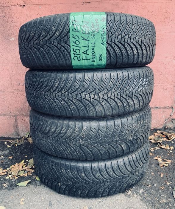 215 65 17 falken evroal зима 4 штуки протектор 60/65%