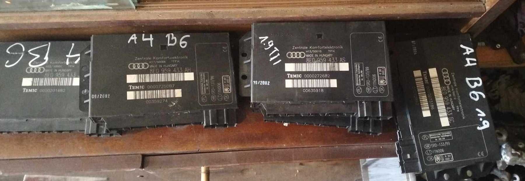 sterownik moduł komfortu Audi A4 B6 B7 433 BC/AH/AJ/AG/J/CH/BD/D/L