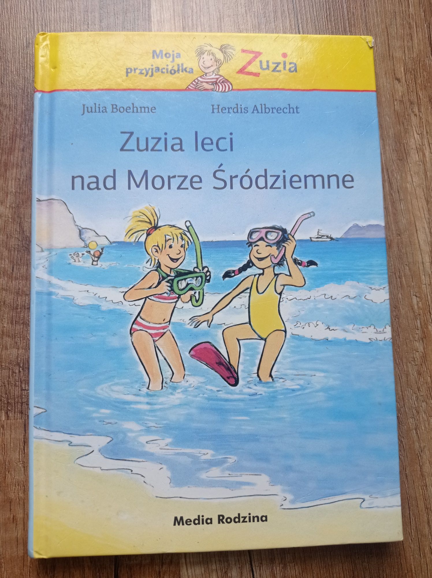 Zuzia leci nad Morze Śródziemne książka