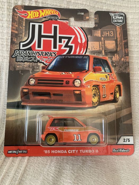 Hot Wheels Premium '85 Honda City Turbo II