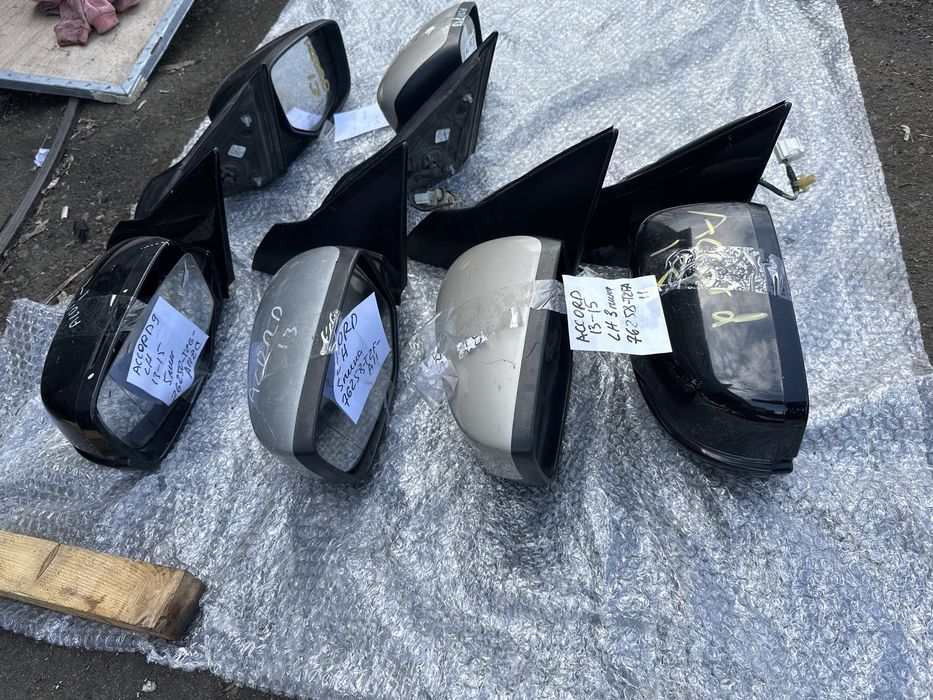 Зеркало правое левое Honda accord 2013-15-й год. 3 пина есть гарантия