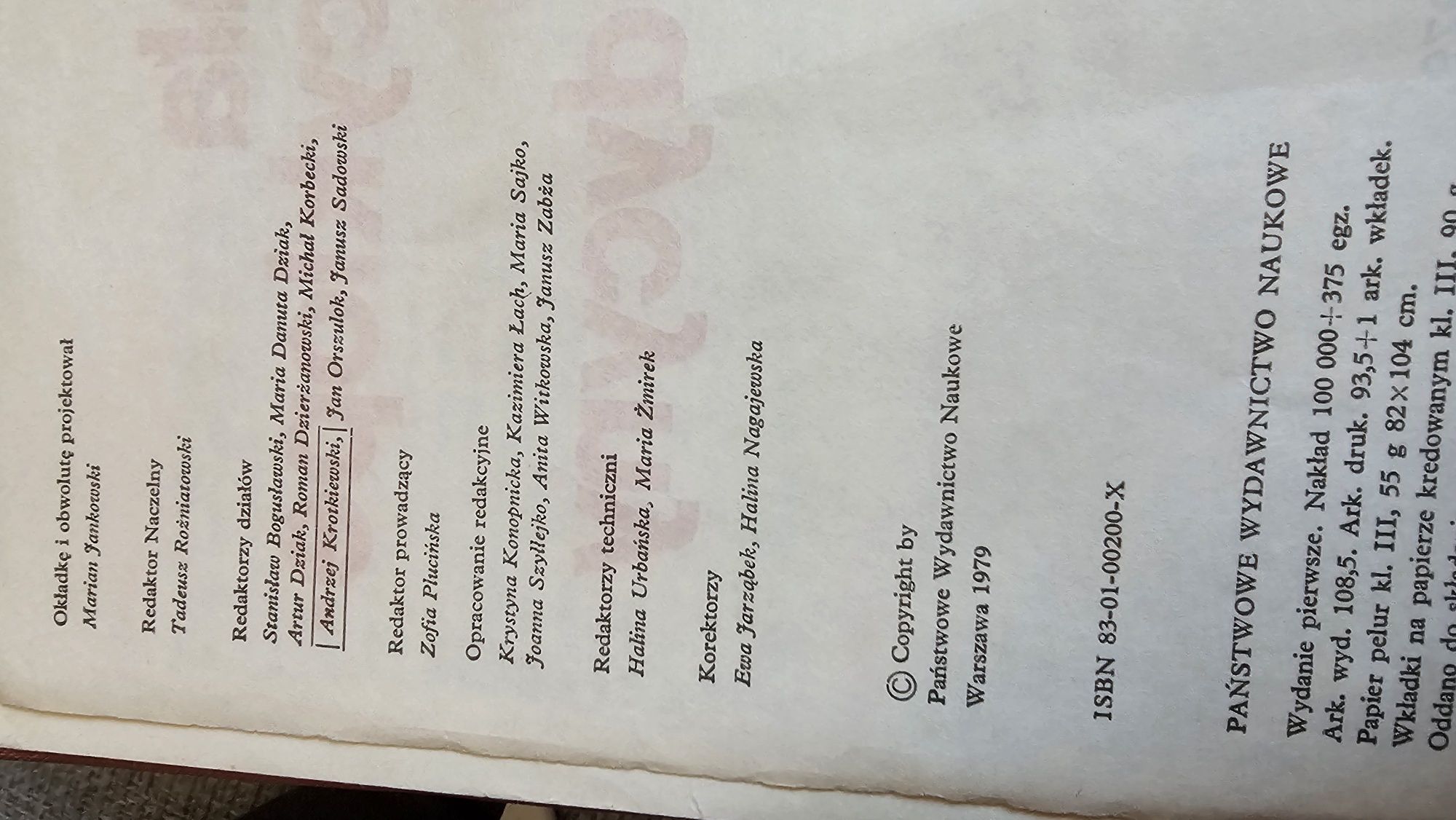 Mała encyklopedia medycyny PWN 1979