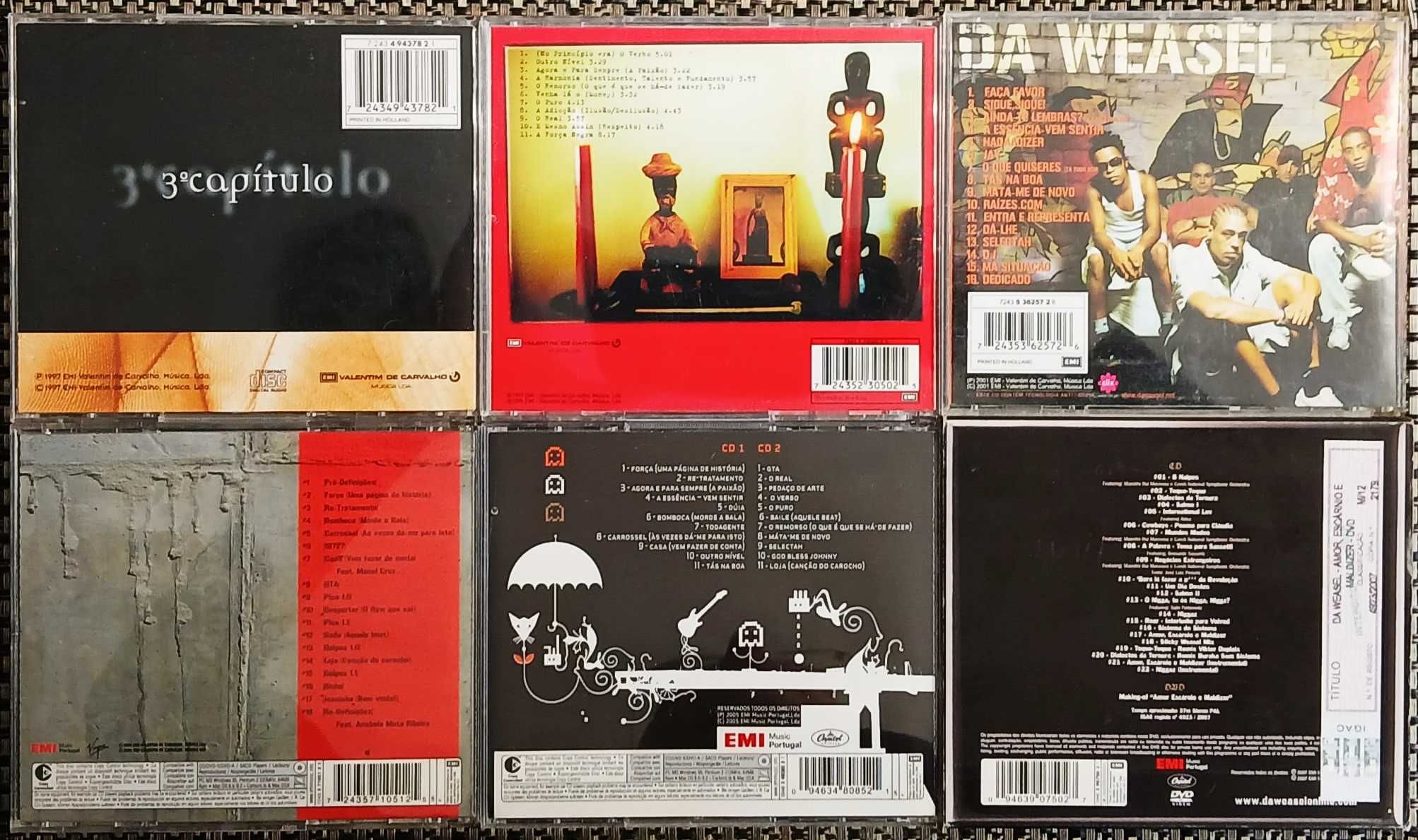 Da Weasel - 6 CDs - Raros - MUITO BOM ESTADO