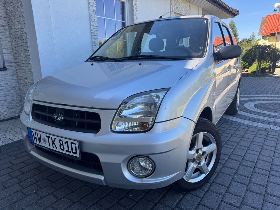Subaru Justy LIFT 1.3 BENZ 94Kuce Klima Alusy BEZWYPADKOWY Niemcy LIFT
