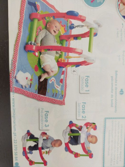 Arco de actividades - Ginásio de bebés