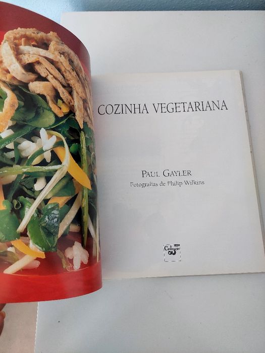 Livro Receitas vegetariana