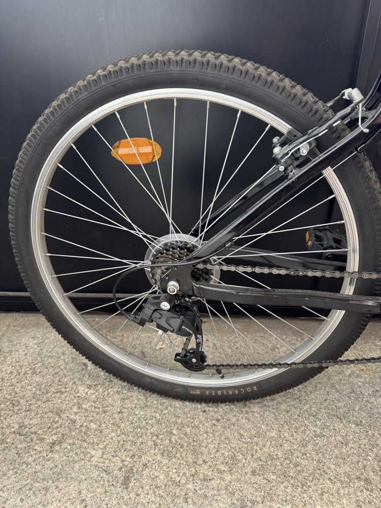 Bicicleta Rockrider preta
