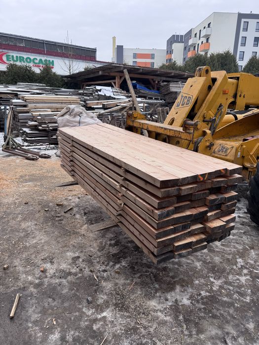 Deski świerkowe czterostronnie heblowane