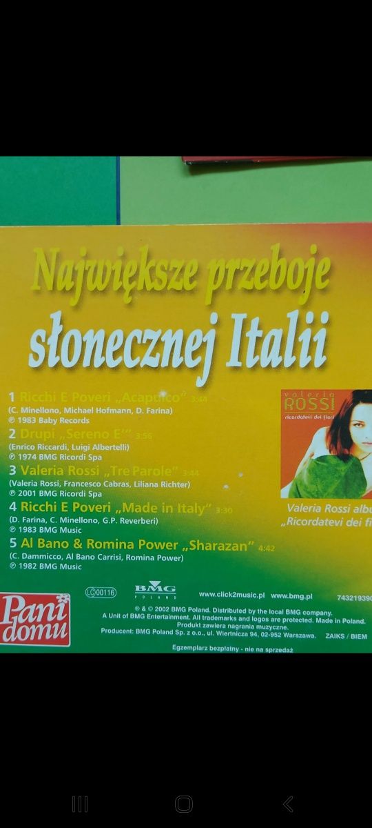 3 sztuki płyty CD LATYNOSKIE RYTMY