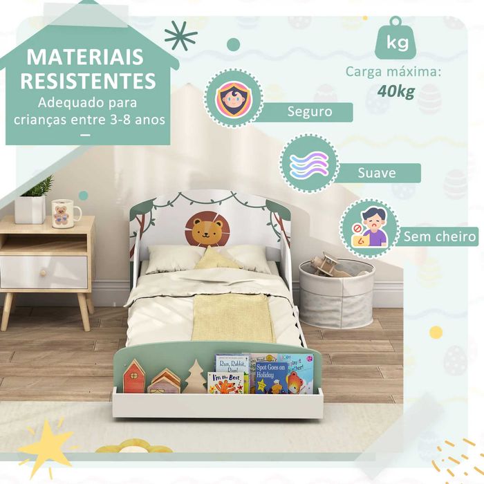 Cama Criança Tema Leão NOVA