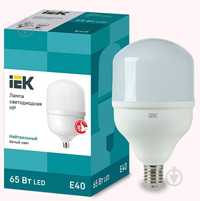 Лампа светодиодная IEK HP 65 Вт Т160 матовая 220В