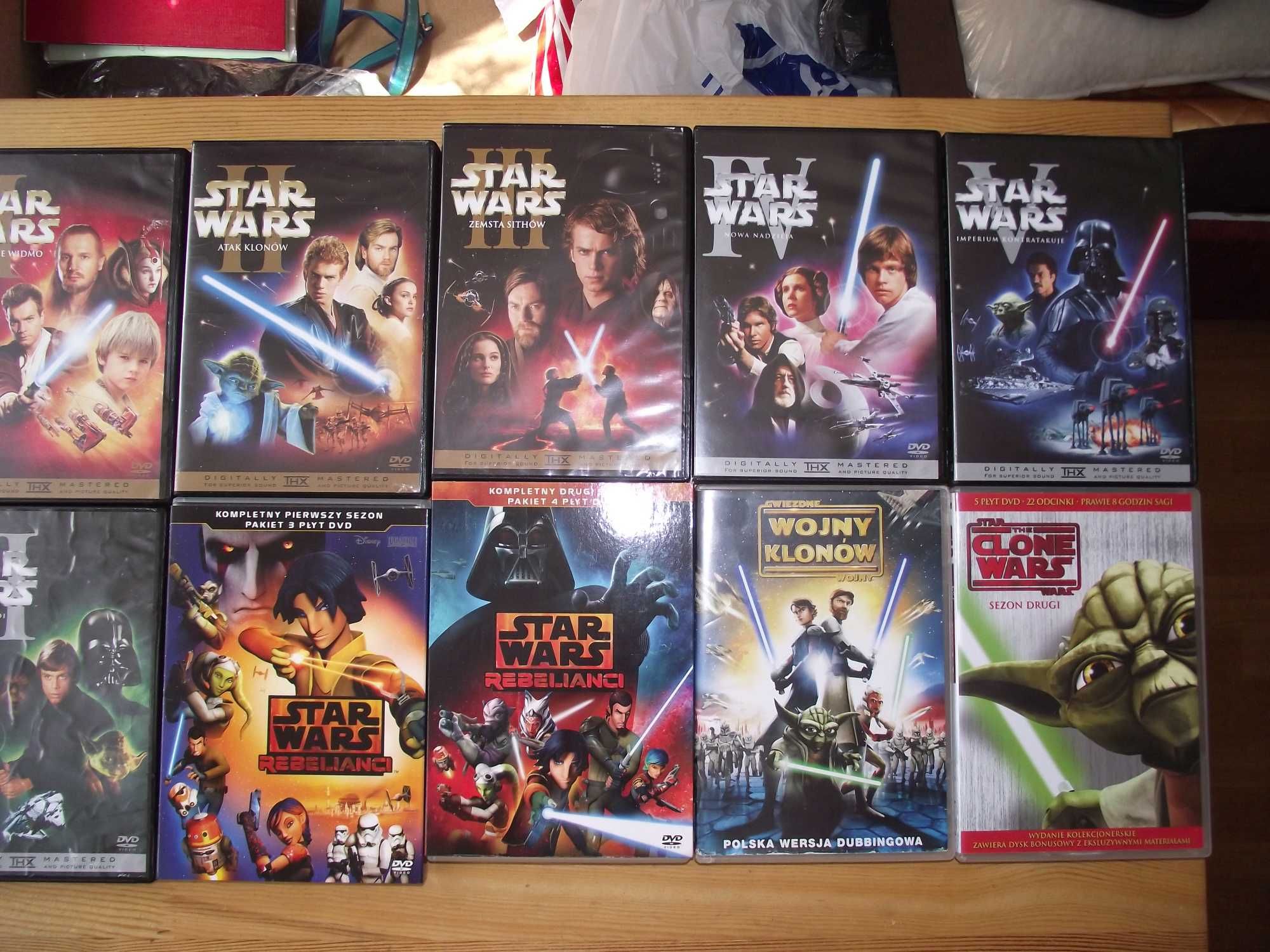 Star Wars rebelianci wojny clonów dvd filmy bajki