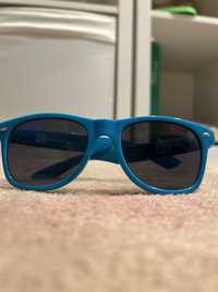 Okulary przeciwsłoneczne niebieskie