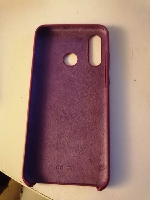 Capa silicone huawei p30 lite roxo e capa transparente redmi note 12