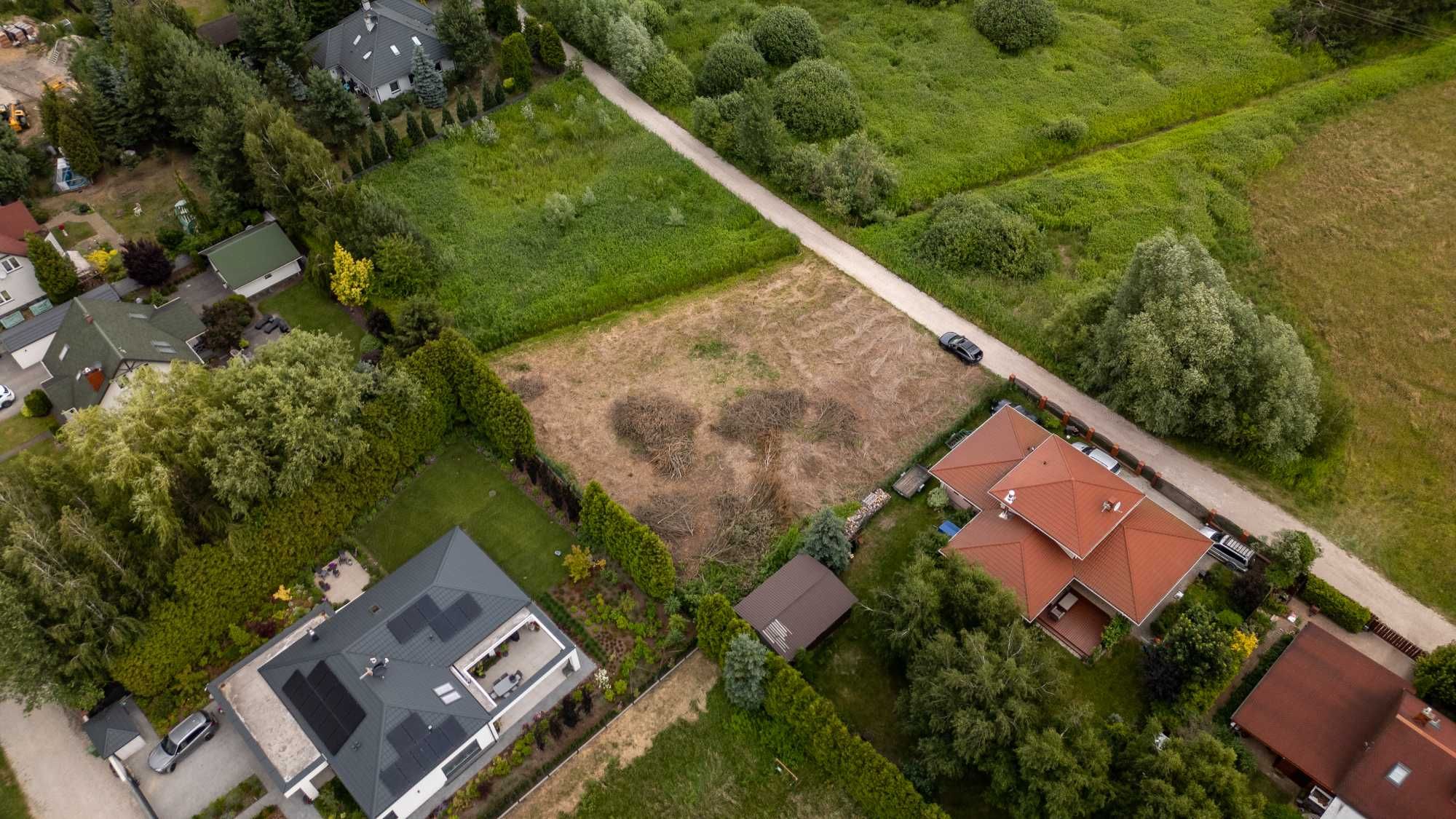 Działka budowlana - 1134m2 ul. Polna 19c, Wilcza Góra gm. Lesznowola