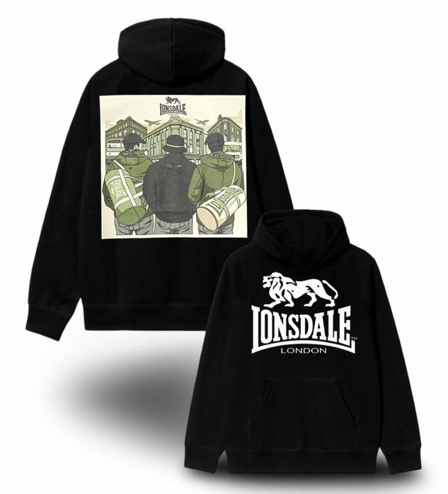 Тепле худі LONSDALE/Теплое худи LONSDALE