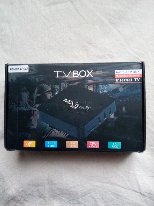 Смарт приставка MXQpro5G 4K