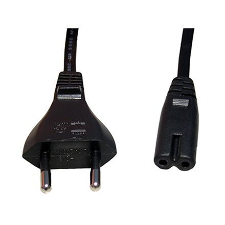 Kabel zasilający Cablexpert C7, 1.8m, czarny, VDE, 12 m-cy gwarancji
