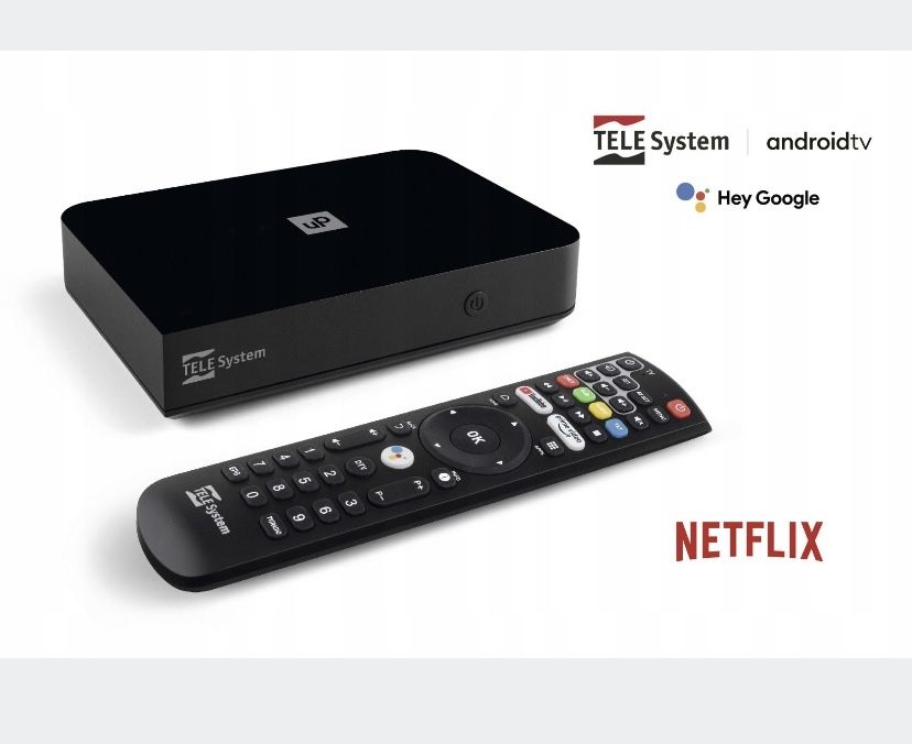 Dekoder naziemny cyfrowy Android TV Smart TV Upgrade Tuner DVB-T2 HEVC