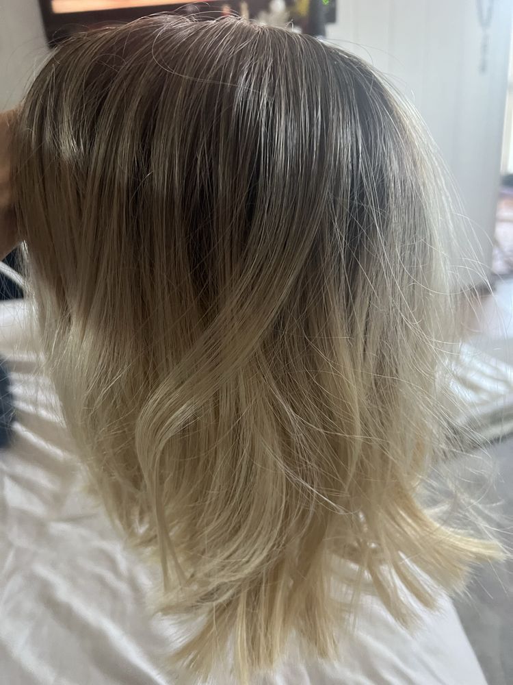 Peruka ombre dlugi bob