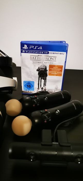 Okulary vr do ps4 pełny zestaw