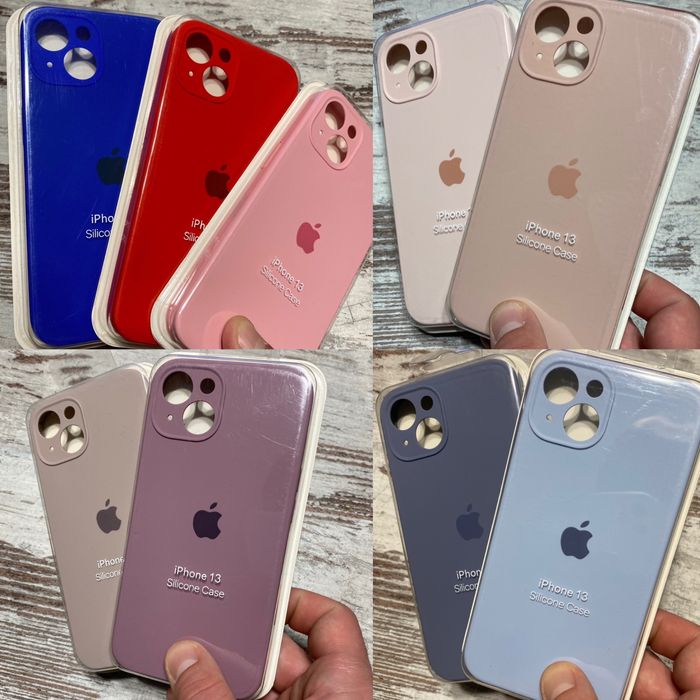 чехол iphone 13 silicon case с защитой силикон чехол айфон 13 камера