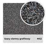Q-COVER Tynk Mozaikowy w kolorze SZARY CIEMNY GRAFITOWY M42 | 25kg