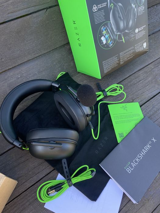 ОРИГІНАЛ Ігрові Навушники з мікрофоном Razer Blackshark V2 X Black