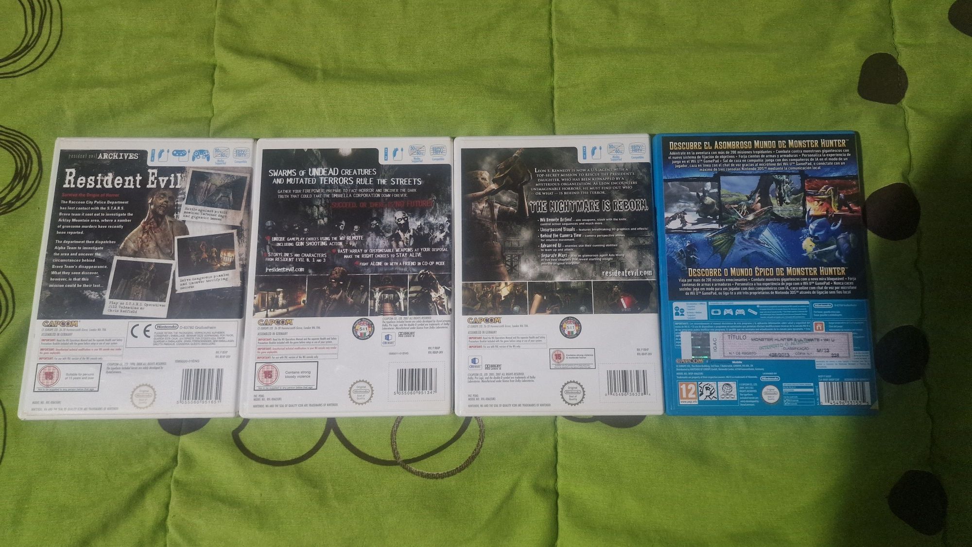 Jogos wii e wii u