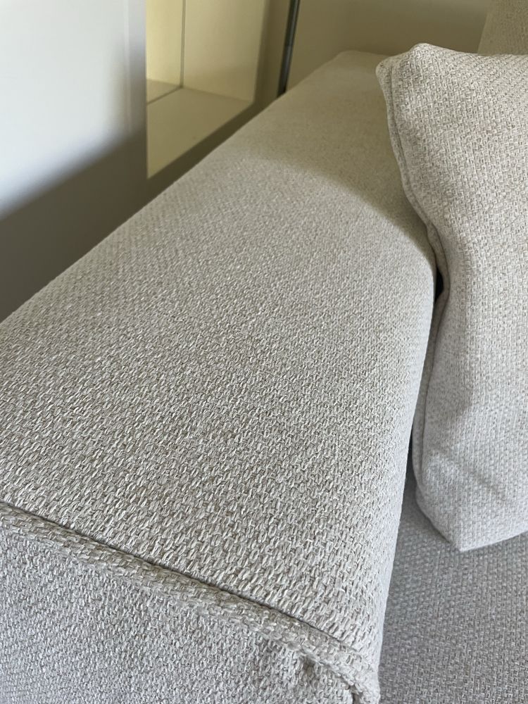 Sofa Branco Moderno Novo