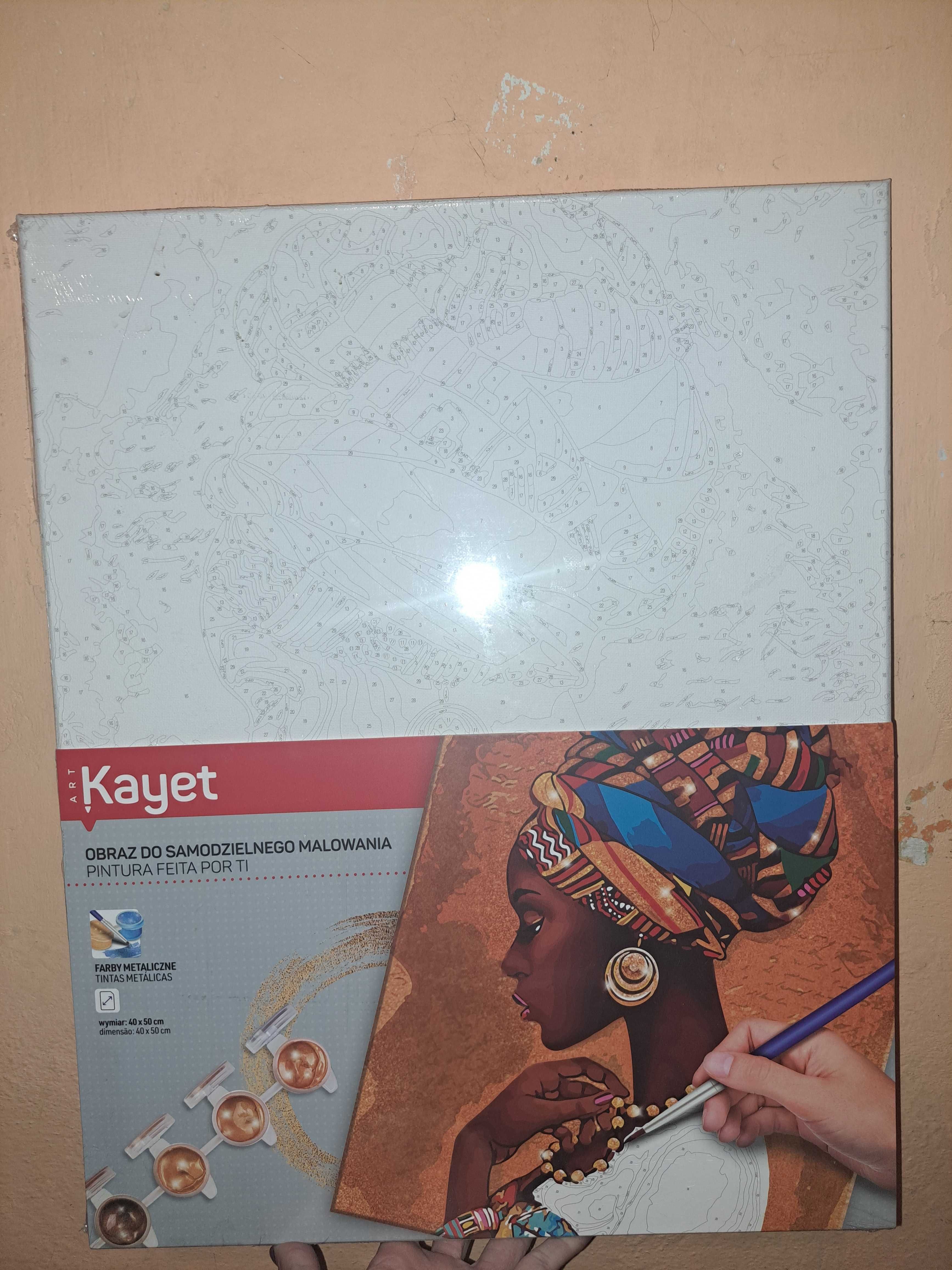 Obraz do samodzielnego malowania. Po numerach. Kayet