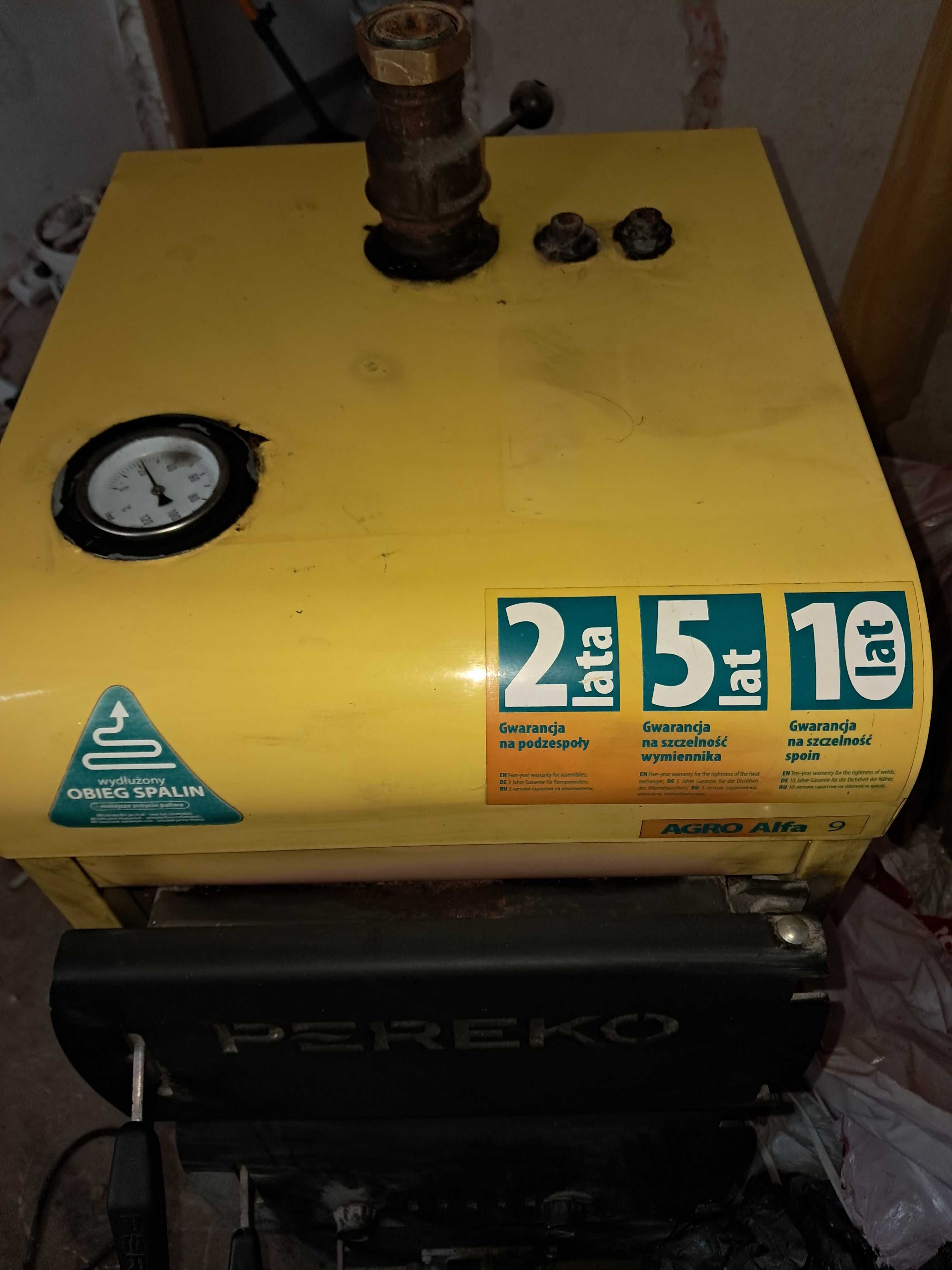 Piec c.o 9kw agro alfa
