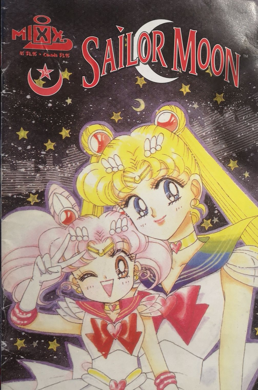 Komiksy Manga Gazetki Zestaw Sailor Moon Mixx Zine
