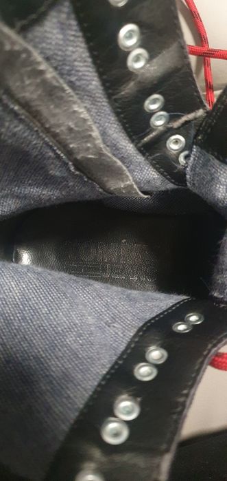 Botki trapery ze skory naturalnej Tommy Hilfiger 41