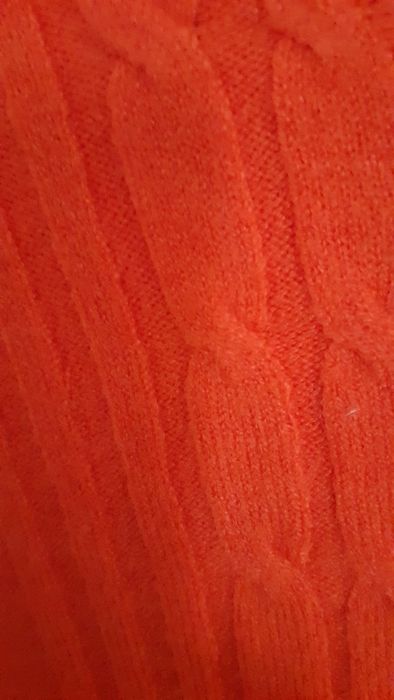 Camisola laranja nova com relevos tamanho l