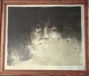 Portret kobiety - Litografia