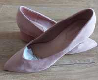 Sapatos Salto Stradivarius Rosa -Tamanho 38