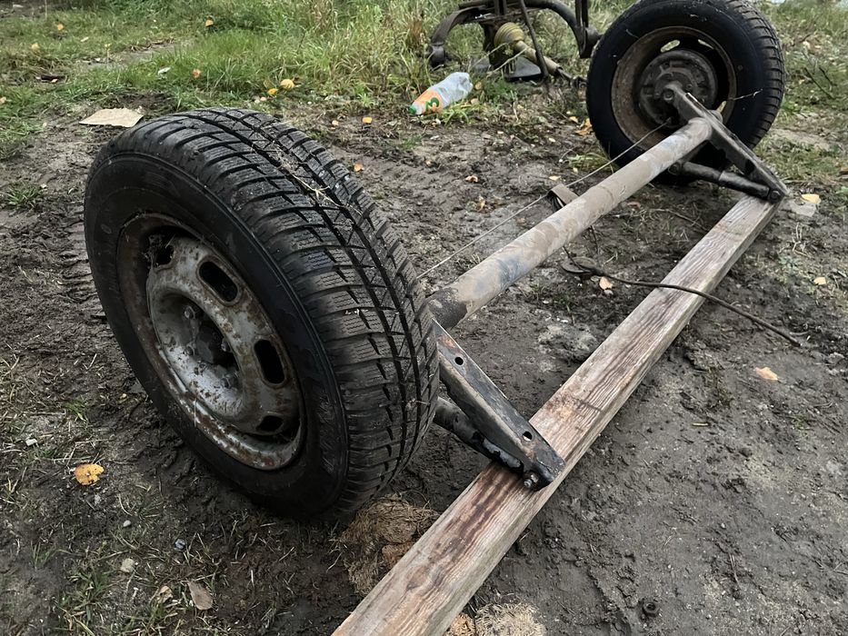Oś do przyczepki hamowana 850kg