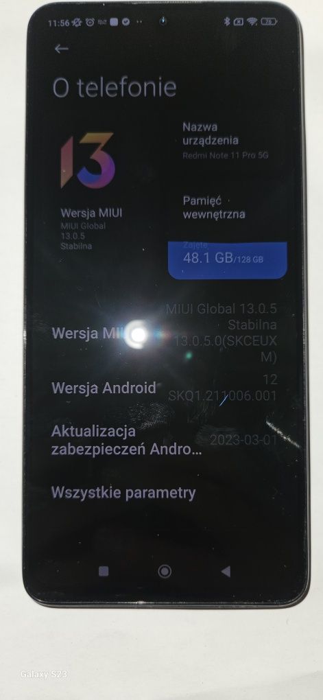 Xiaomi Redmi Note 11 pro 5G/128GB