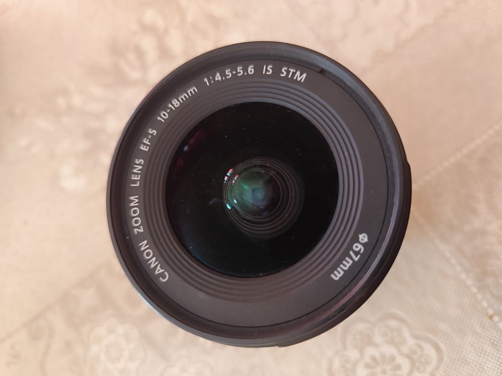 Lente Canon EFS 10-18mm