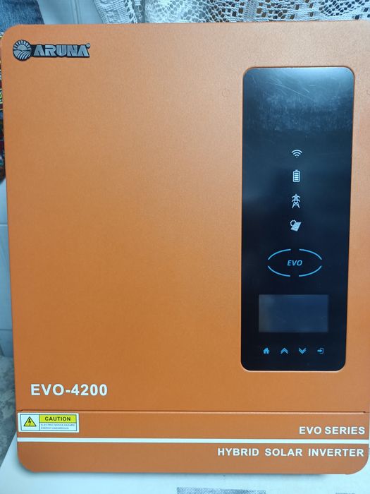 4.2 кВт Комплект резервного живлення Гібридний інвертор Solar EVO4200В