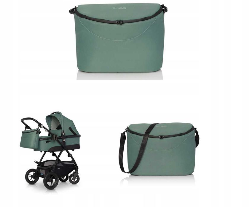 Uniwersalna torba do wózków- kolor agava - zielony